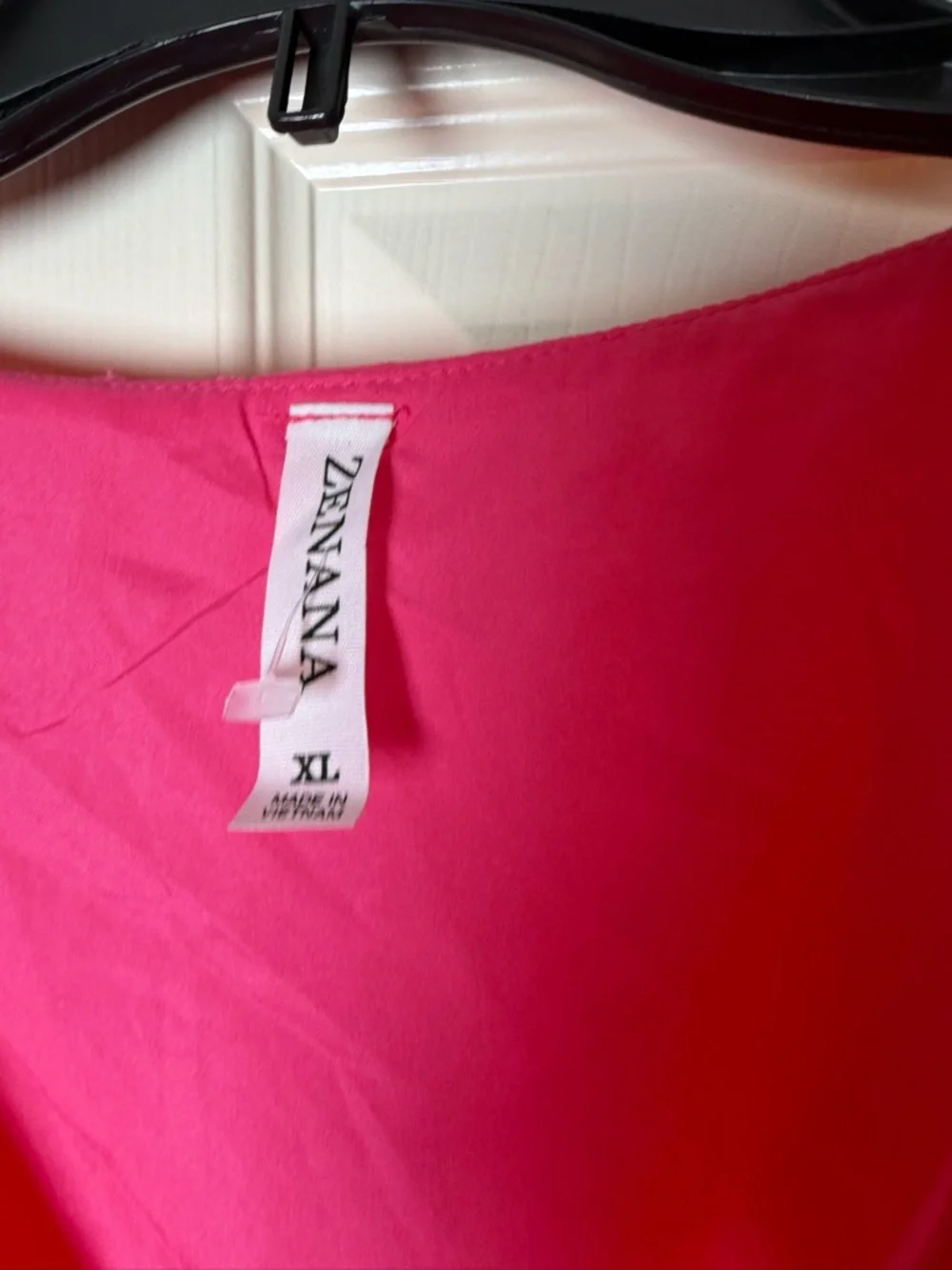 Zenana Women’s Pink Fuchsia‎ Swiss Dot Dress
